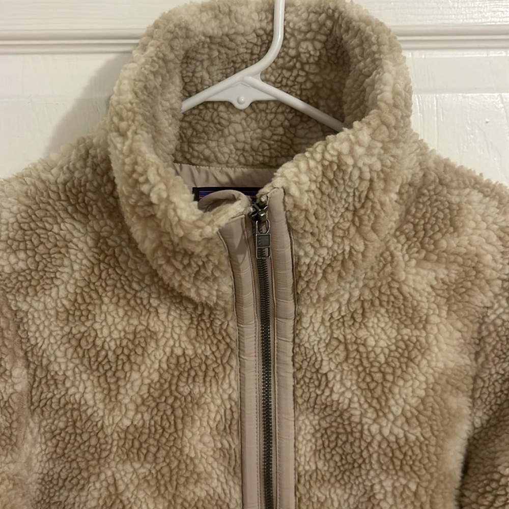 Patagonia Women's Divided Sky Fleece Jacket Field Geo Pumice New Size XS - Picture 7 of 16